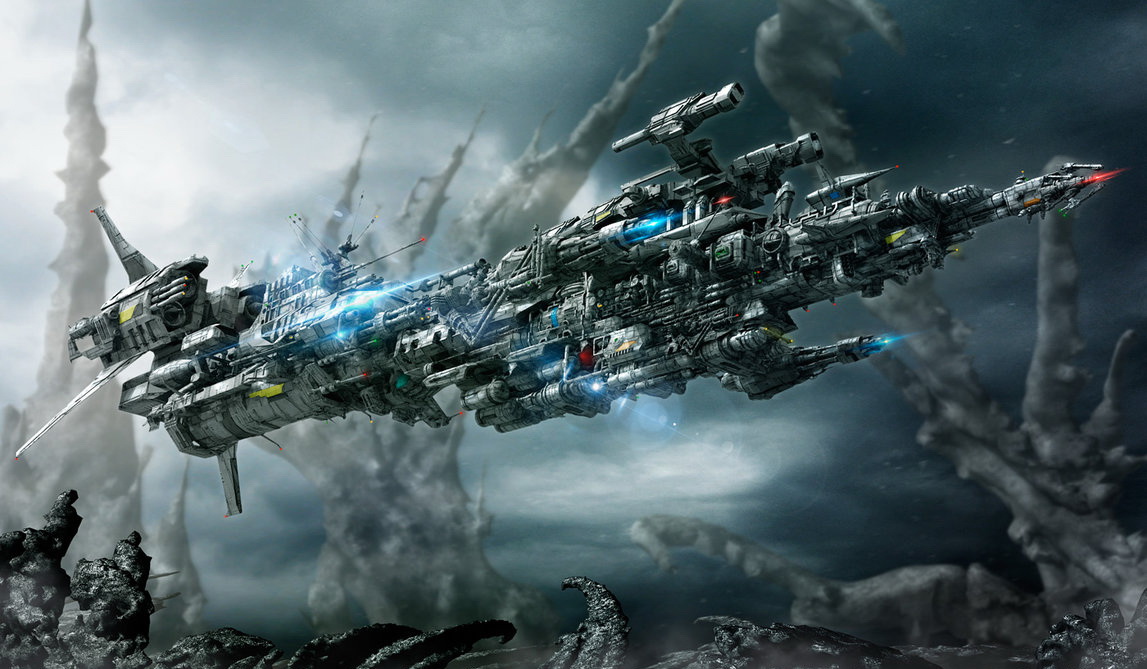 宇宙戰艦 未來戰爭中的終極殺器？